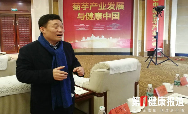 左兆河接受中央媒体联合采访