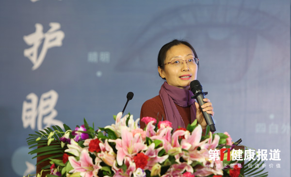 同仁医院刘影接受第一健康报道采访