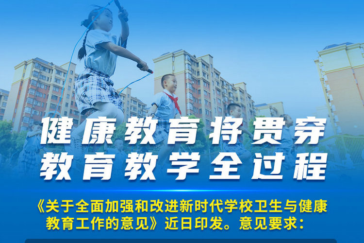 新时代健康教育与德智体美劳并行
