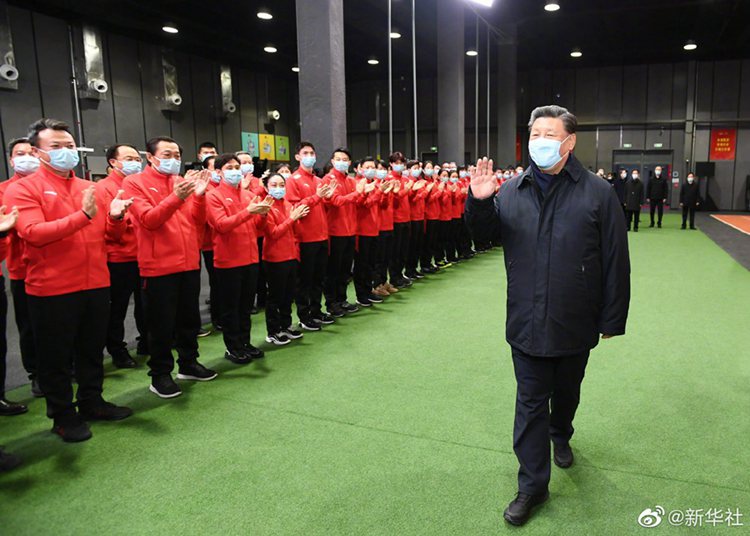 习近平在北京考察冬奥会、冬残奥会筹办备赛工作 .jpg