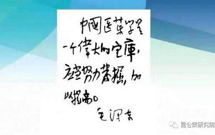 林治波：中医药的多重价值