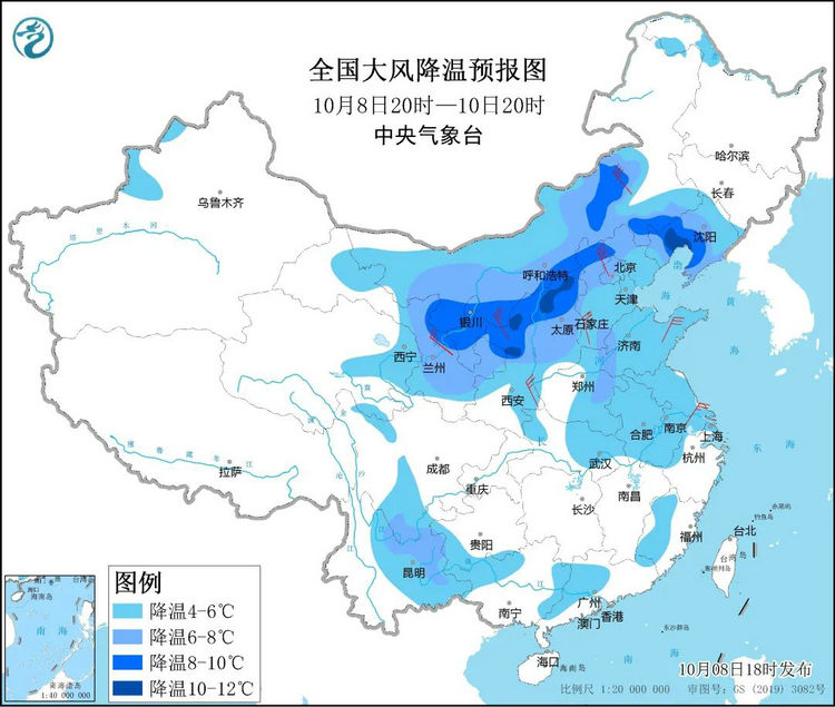 冷冷冷！全国秋裤预警地图来了