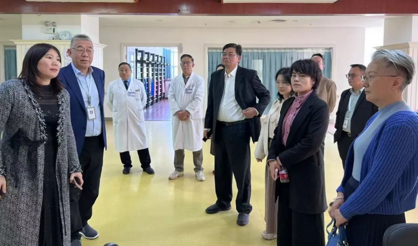 深圳市卫健委携第二人民医院专家组到永福医院调研
