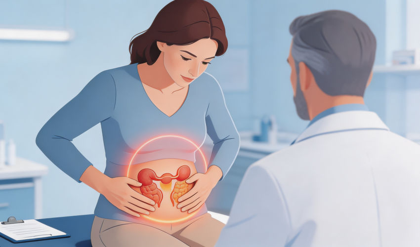 腰围莫名变粗、腹胀不消？当心是卵巢癌早期信号